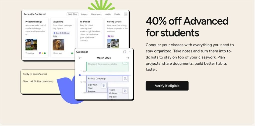 Evernote deal check, step 1: Real offer, on the store's site