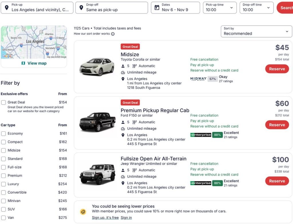 Hotwire deal check, step 1: Real offer, on the store's site