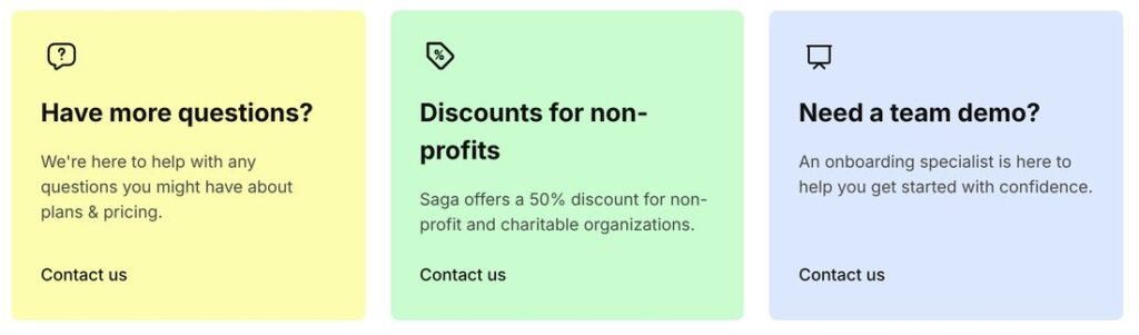 Saga AI deal check, step 3: The numbers must match